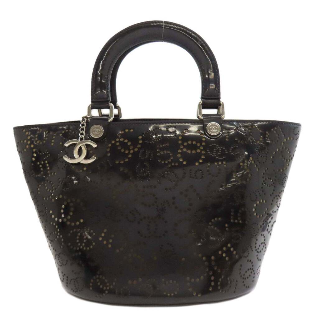 CHANEL Black Logo Bag